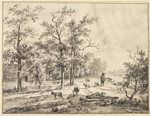 Goatherd and Goats
