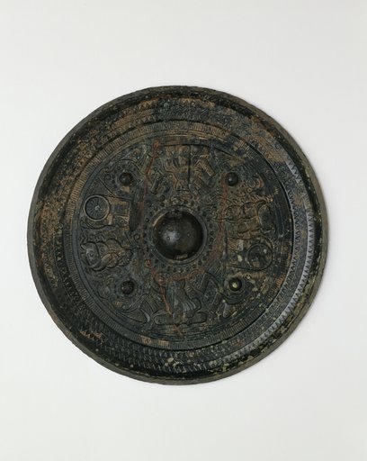 Mirror with Images of Daoist Deities