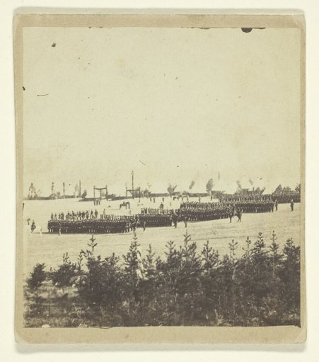 A Dress Parade of the Seventeenth New York