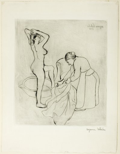Woman at Her Bath