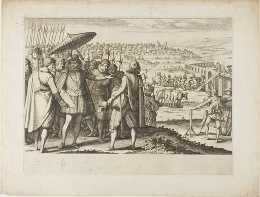 Restoration of the Aqueduct of Pisa, from The Life of Ferdinand de' Medici