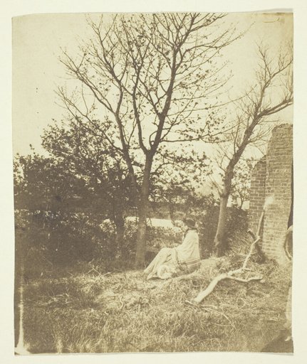 Mrs. Craik Seated Outdoors