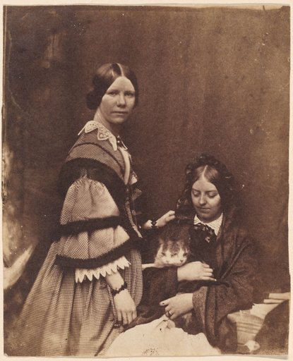 Mrs. Craik Holding Cat
