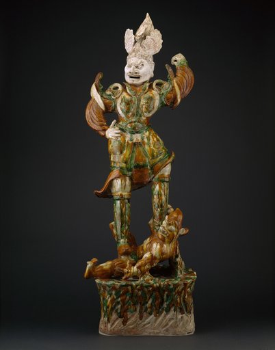 Armored Guardian King (Tianwang) Trampling Demon