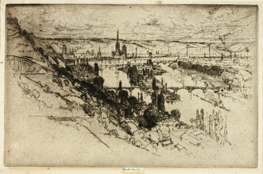 Rouen, from Bon Secours