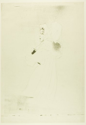 Miss May Belfort (large plate)