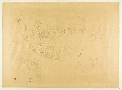The Lebaudy Trial, Mademoiselle Marsy Giving Evidence