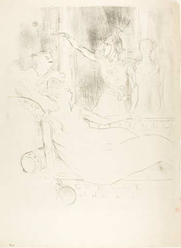 Madame Simon-Girard, Brasseur and Guy in La belle Hélène