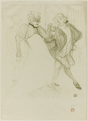 Réjane and Galipaux, in Madame Sans-Gêne