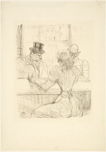 In the Picton Bar (American Bar), rue Scribe