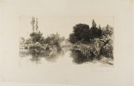 Shere Mill Pond, No. II (large plate)