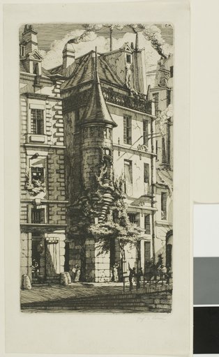 House with a Turret, rue de la Tixéranderie, Paris