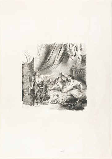Fronte-boeuf and the Witch, from Ivanhoe