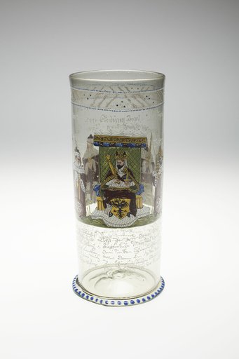 Beaker with the Emperor and Seven Electors (Kurfürsten Humpen)