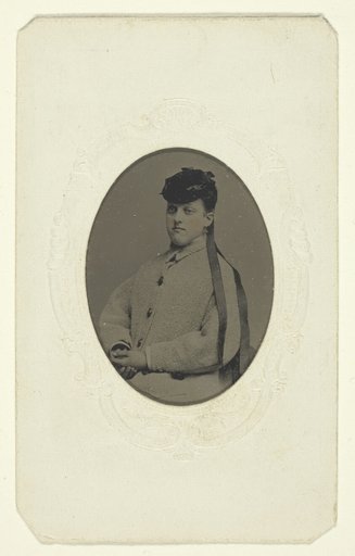 Untitled (Portrait of a Woman in a Hat)