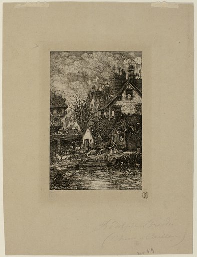 Entering a Village, from Revue Fantaisiste