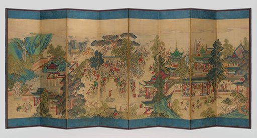 Joyous Banquet of Guo Ziyi (곽분양행락도)