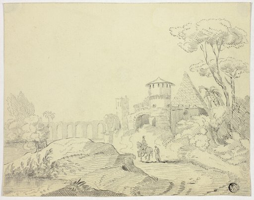 Outside of Porta Metella, Rome