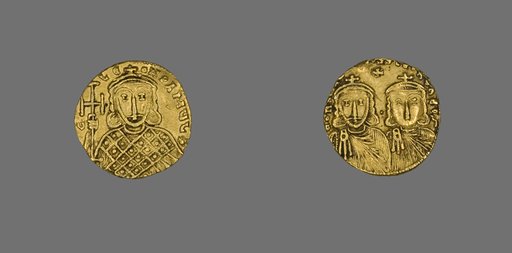 Solidus (Coin) of Constantine V and Leo IV
