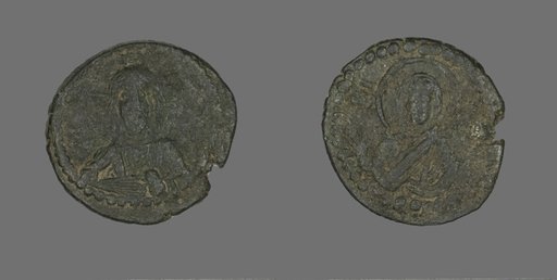 Anonymous Follis (Coin), Attributed to Constantine IX