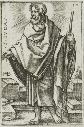 St. Jude, plate 10 from The Twelve Apostles