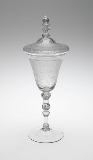 Covered Goblet with Goddess Diana Bathing