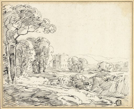 Landscape, House in Park