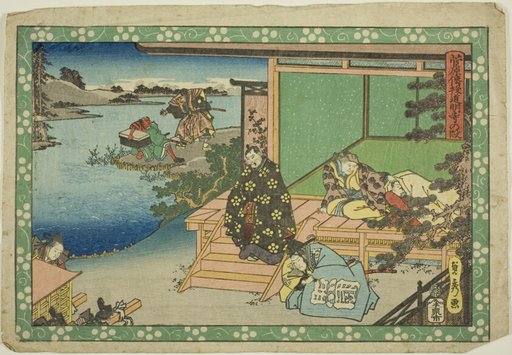 The Domyoji Scene (Domyoji no dan), from the series "Sugawara's Secrets (Sugawara denju)"