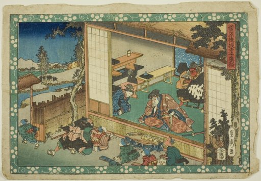 The Village School Scene (Terakoya), from the series "Sugawara's Secrets (Sugawara denju)"