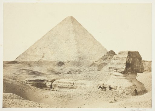 The Sphynx and Great Pyramid