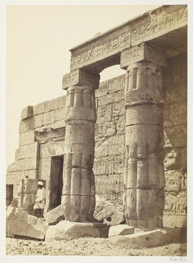 Portico of the Temple of Goorneh