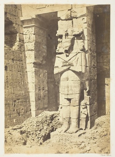 Osiride Pillars at Medinet-Haboo