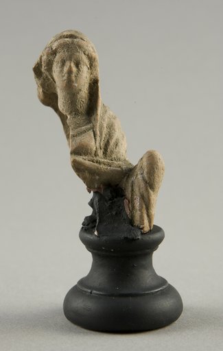 Head and Left Side of Woman, Probably Seated