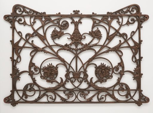 Balcony Railing Section from the Mecca Apartment Building, Chicago, Illinois