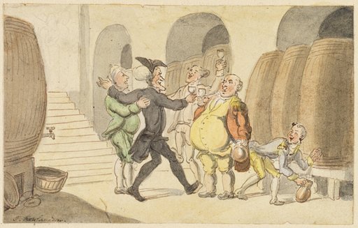 Study for Dr. Syntax made Free of the Cellar