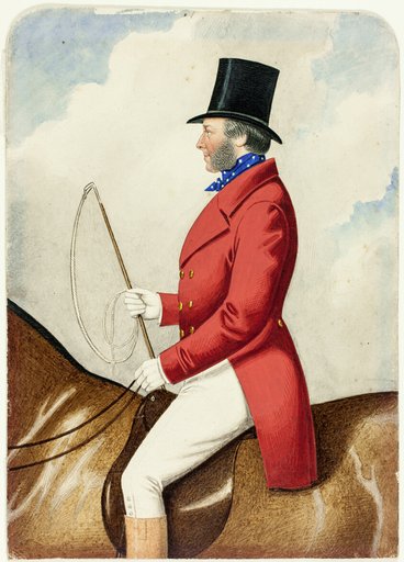 Equestrian Portrait of Lord Simpson