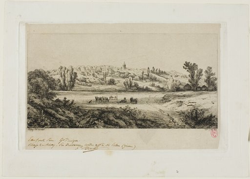 View of the Village of Limay