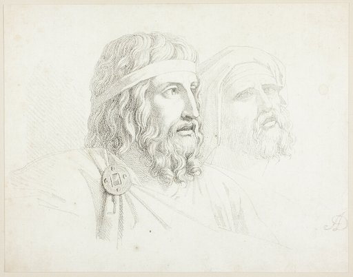 Two Merovingian Heads