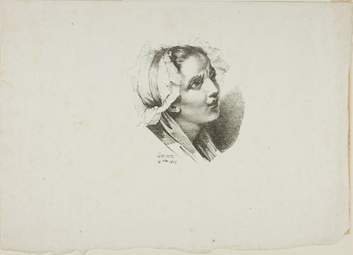 Study of the Head of a Young Girl