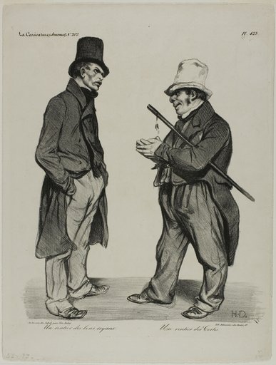 An Investor of Spanish Cortes Bonds. An Investor of Spanish Government Bonds, plate 423