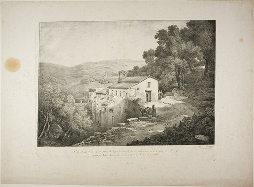 View of a Convent on the Site of the House of Horace