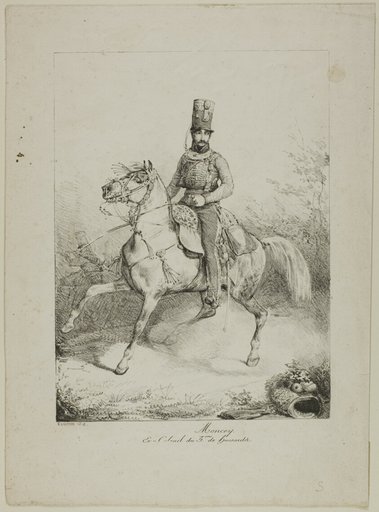 Moncey, Ex-colonel of the 3rd Hussar Regiment