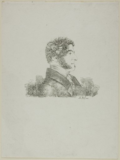 Portrait of a Man in Profile
