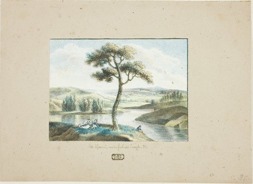 Landscape: River and Hills