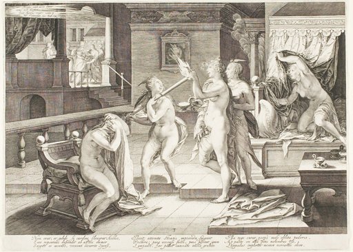 Plate Three, from Five Wise and Five Foolish Virgins