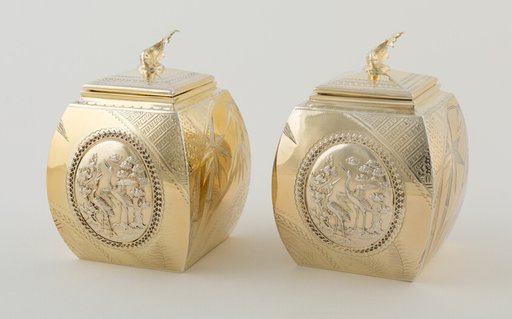 Pair of Tea Caddies