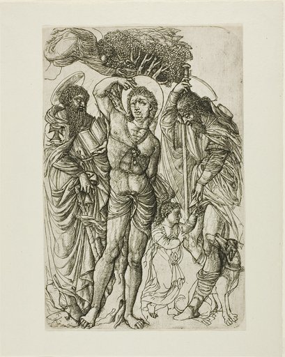 Saint Sebastian, Saint Anthony, and Saint Roch