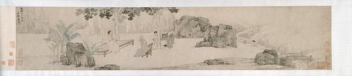 Tea Drinking Under the Wutong Tree