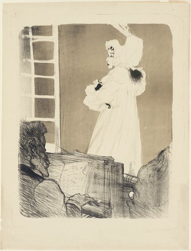 Miss May Belfort (large plate)