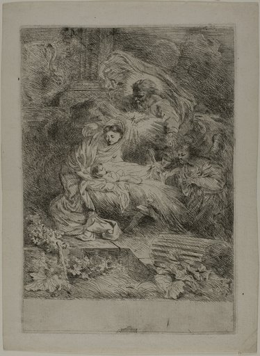 The Nativity with God the Father and Angels